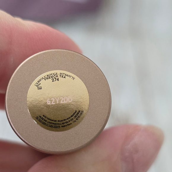 Lancome Lipstick Makeup French Tea 274 Pink mini - Picture 4 of 4